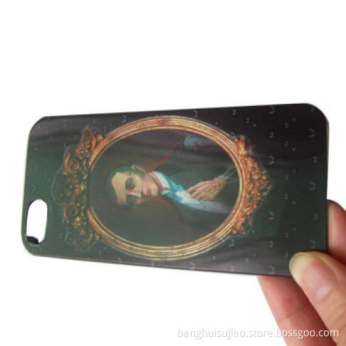 High-quality 3D Raster Case for iPhone 5 with IML Process, Innovative Design